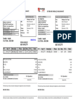 Factura de Incrição Do Sr. Luis Vunge