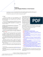 D558-11 Standard Test Methods For Moisture-Density (Unit Weight) Relations of Soil-Cement Mixtures