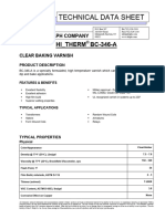 Technical Data Sheet: Hi - Therm BC-346-A