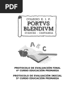 Evaluacion Inicial Lengua 4º y 5º Completo