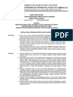SK Panitia Pengawas Proktor Dan Teknisi ANBK - 2023