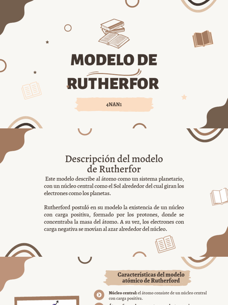 Modelo de Rutherford | PDF