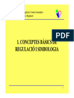 Conceptes Basics de Regulacio I Simbologia