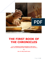 The First Book of The Chronicles