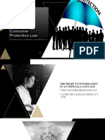 Consumer Protection Law Presentation Slides
