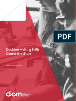 Decision Making Skills Course Brochure