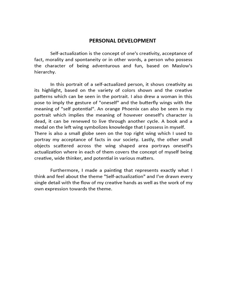 Perdev PDF Self Actualization Psychology