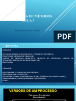 Engenharia de Metodos - Analise de Processo Produtivo - Aula 3