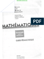 CIAM - Mathématiques Terminale SM Guide Pédagogique (BIBLIO-SCIENCES - Org)