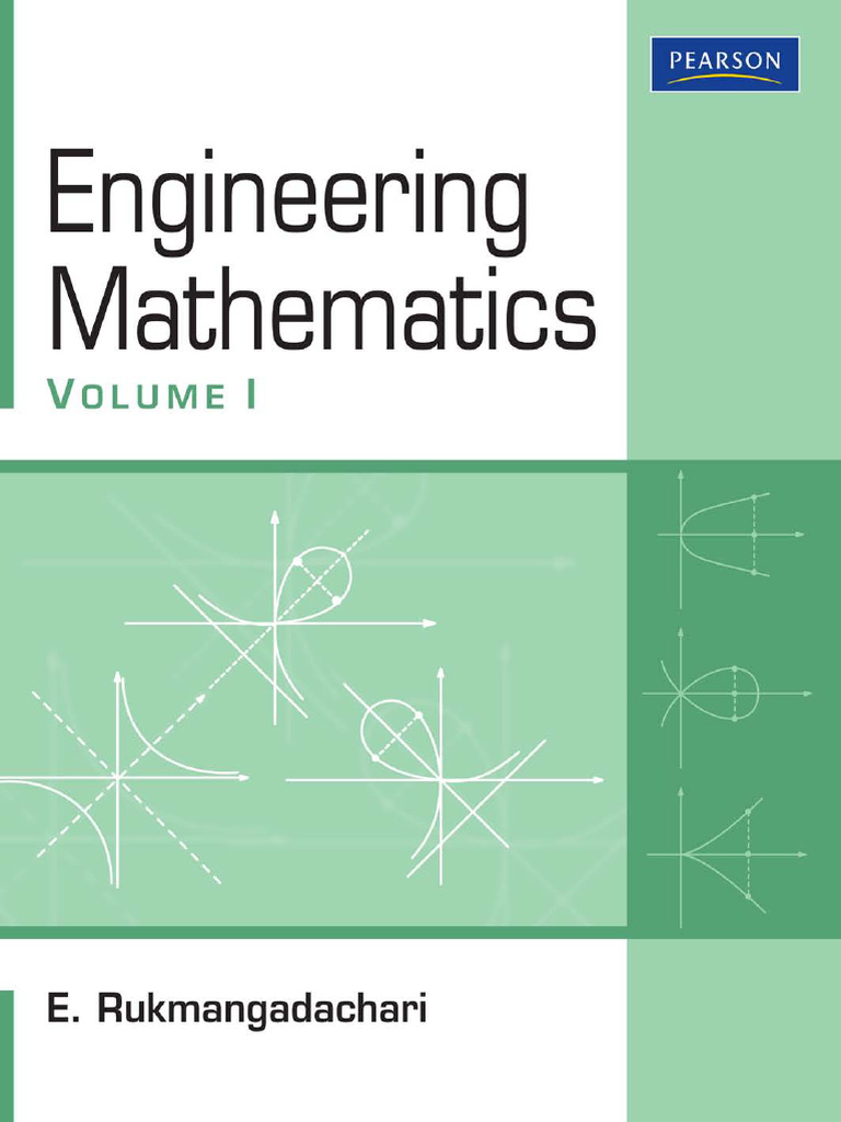 E. Rukmangadachari - Engineering Mathematics - Volume - 1-Pearson ...