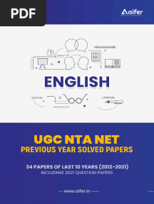 Net English Pyqp (2012-2021)