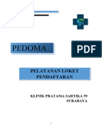 Pedoman Pelayanan Pendaftaran