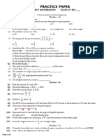 Maths 6 Practice Paper