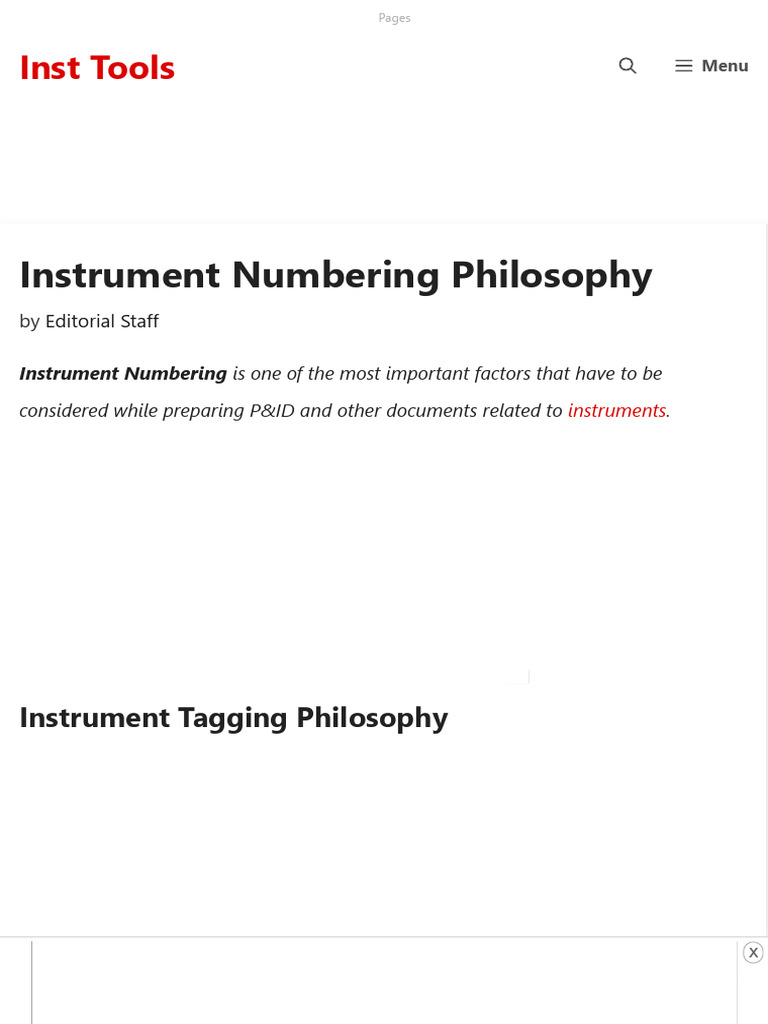 Instrument Numbering Philosophy | PDF | Instrumentation | Programmable ...