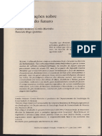 Considerações Sobre o Estudo Do Futuro