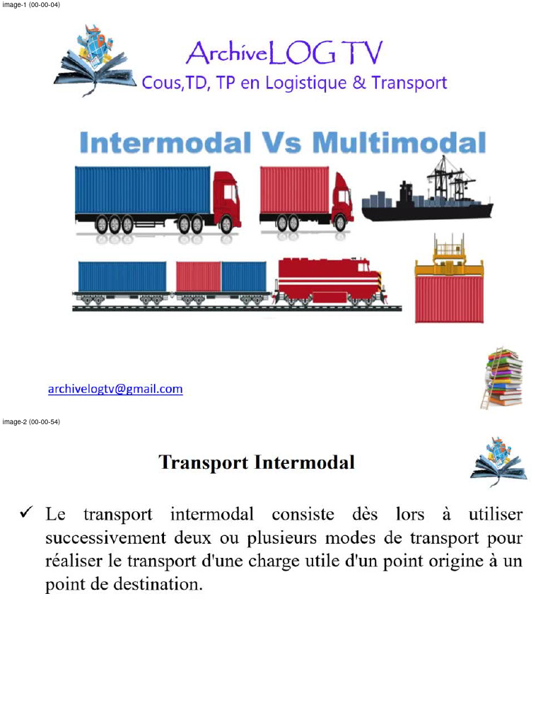 Intermodal transport and multimodal transport: differences ...