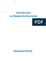 Introduction Au Réseau de Neurones Artificiel