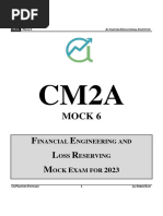 CM2 Mock 6 Paper A