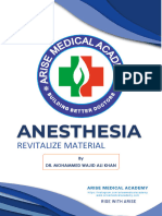Anesthesia Revitalize Material