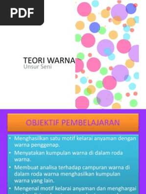 Teori Warna Asas Dari Cg Azham Pdf