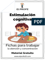 Fichas para Trabajar La Atencion y Concentracion