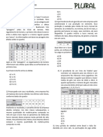 Lista Enem - Estatística