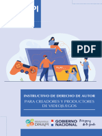 Instructivo Creadores y Productores de Videojuegos Version Digital