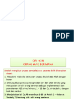 Ciri - Ciri Orang Beriman Power Point