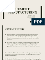 Cement Manufacturing Done