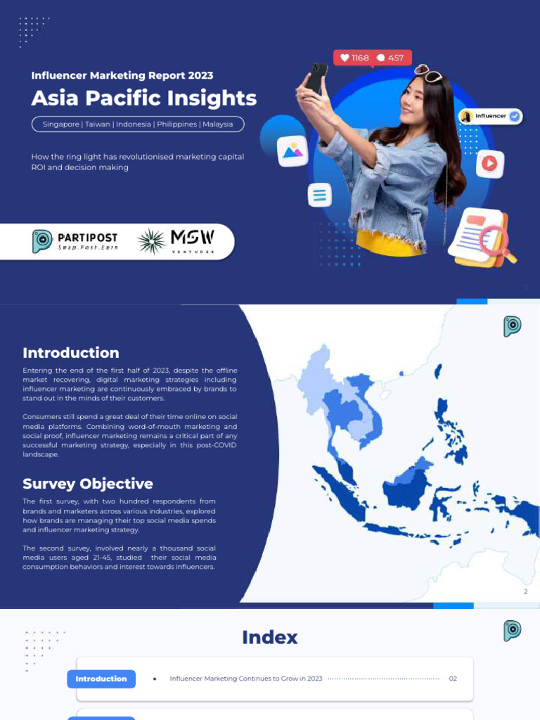 Asia Pacific Influencer Marketing 2023 | PDF | Social Media | Popular ...