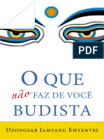 O Que Nao Faz de Voce Budista - Dzongsar Jamyang Khyentse