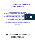 Lecturas de energía en el ámbar