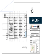 Planta Sótano 1: "Const. Edificio Municipal D.10 Estudio de Diseño Técnico de Preinversión"
