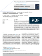 2021 - Methane Separation and Capture From Nitrogen Rich Gases by Selective Adsorption