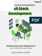 Full Stack Development Curriculum 