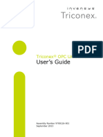 Triconex OPC UA Server User's Guide