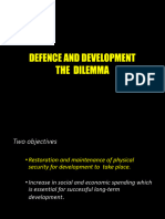 Defence and Development