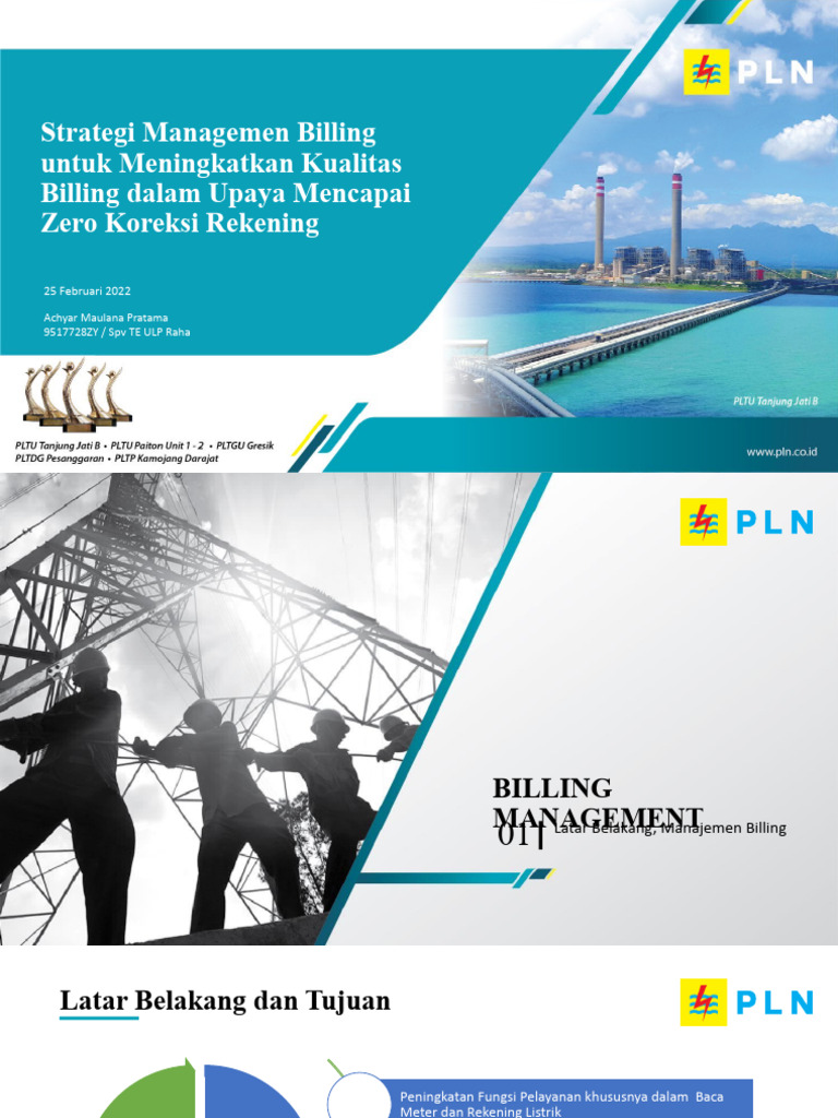 Strategi Manajemen Billing PLN | PDF