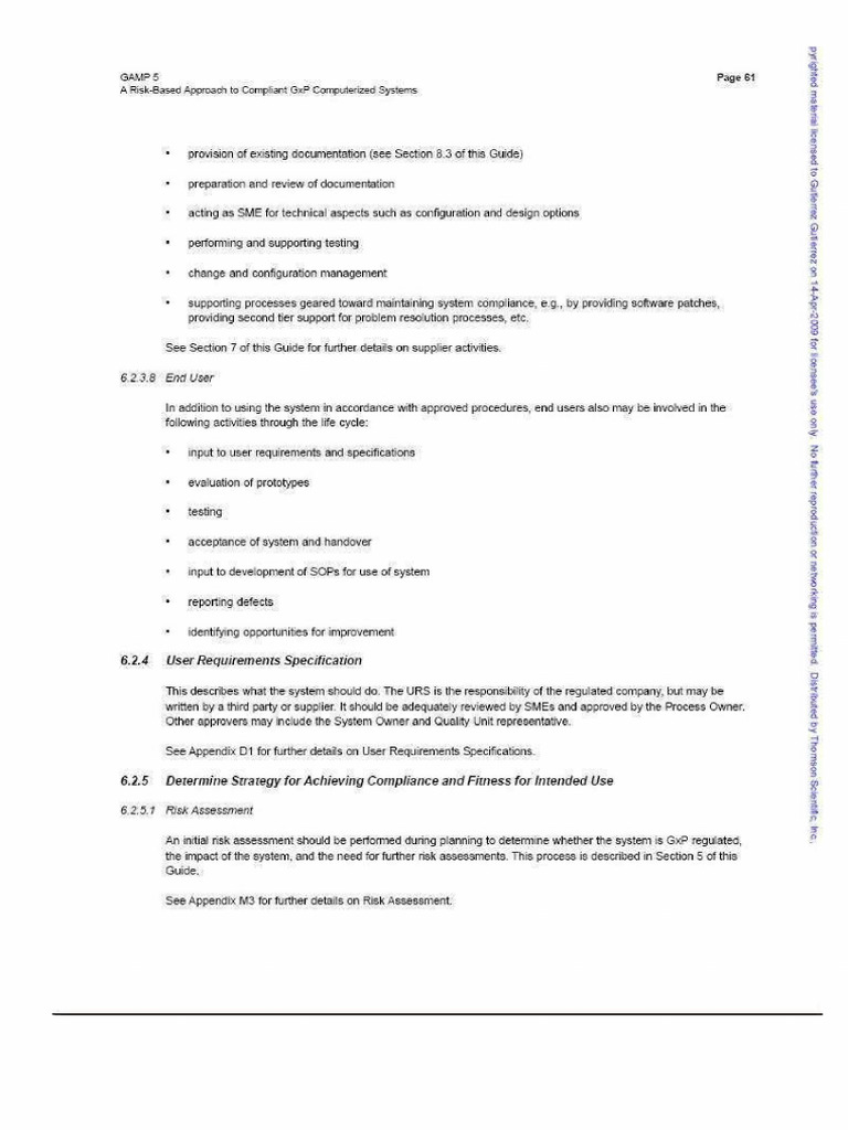 GxP Risk Assessment for Computerized Systems | PDF | Quality Management ...