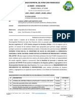 Requerimiento #034 2020 Indumentaria Personal de Limpieza