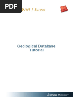 Geological Database