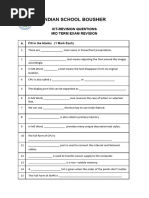 Grade 4 - Revision Questions Term 1