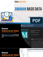 Keamanan Basis Data - Mudafiq