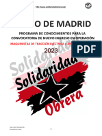 Temario Proceso Operación 2023 Solidaridad Obrera 2.0