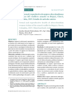 Peralta & Urrego (2022) Salud Sexual y Reproductiva de Mujeres Afro
