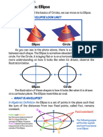 Conic Sections Ellipse