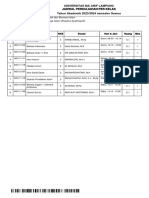 Jadwal Perkuliahan 28 Agustus 2023