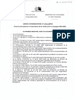 Arrete Interministeriel N°17165 2022 Fixant Le Prix Plancher A Lexportation de La Vanille Pour La Campagne 2022 2023