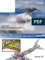 Lecture 10 - Stress State of Sweptback Wing