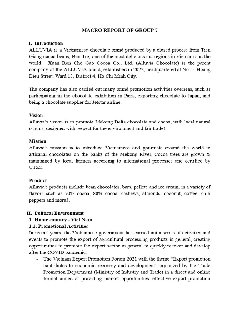 GROUP 7. Macro Report PDF Cost Of Living Economy Of India
